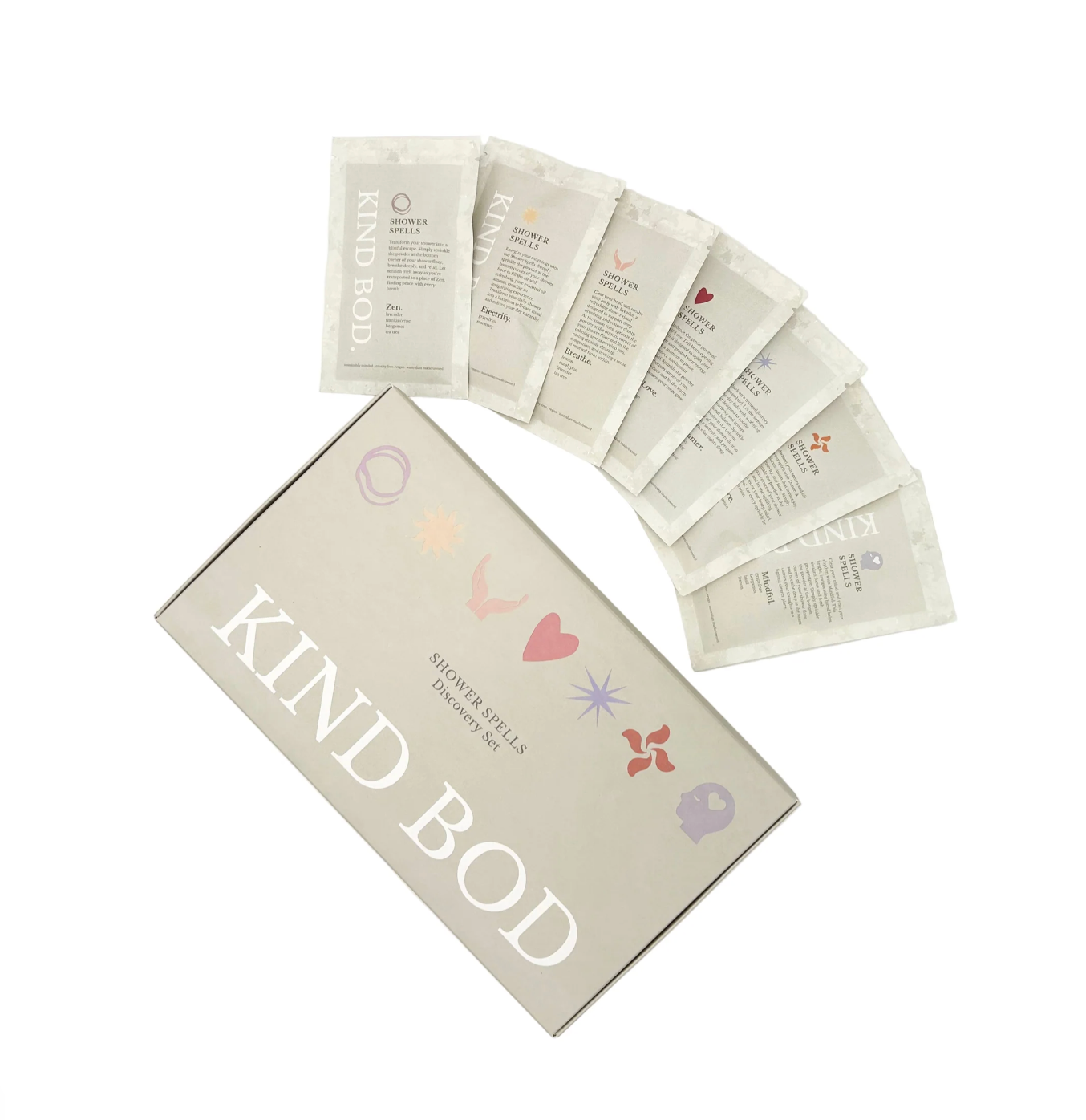 Kind Bod Shower Spells Discovery Set 2.0