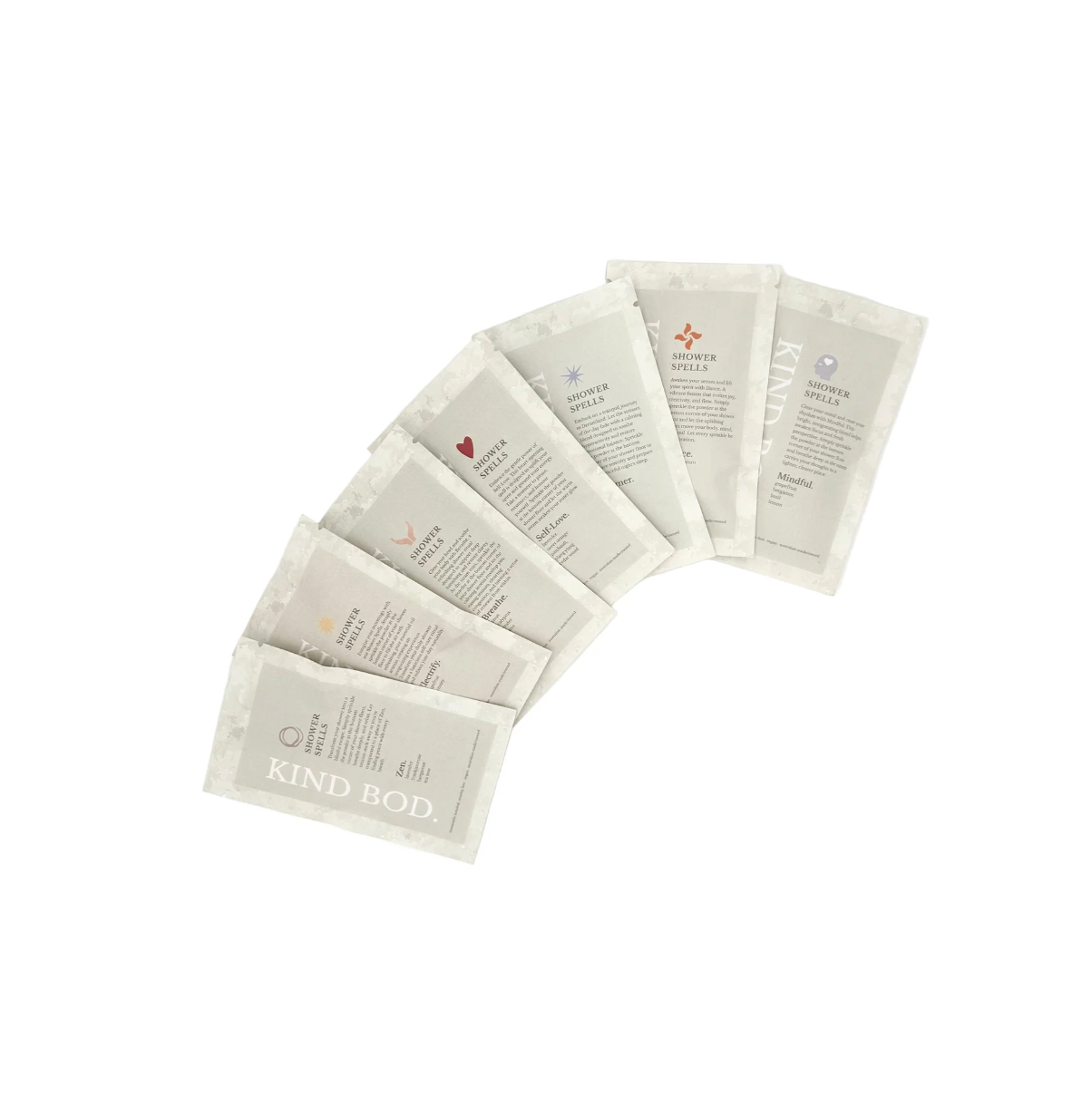 Kind Bod Shower Spells Discovery Set 2.0