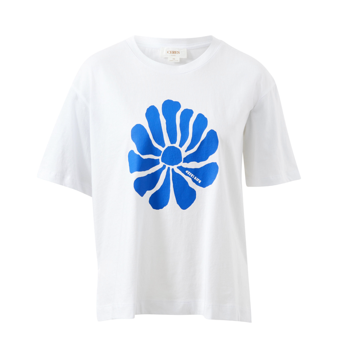 Ceres Life Stevie Slouchy White & Ceres Flora Tee