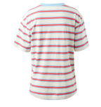 Ceres Life Stevie Slouchy Milk Fresh, Blue & Red Stripe Tee