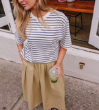 Ceres Life Florence Maxi Skirt Burnt Butter
