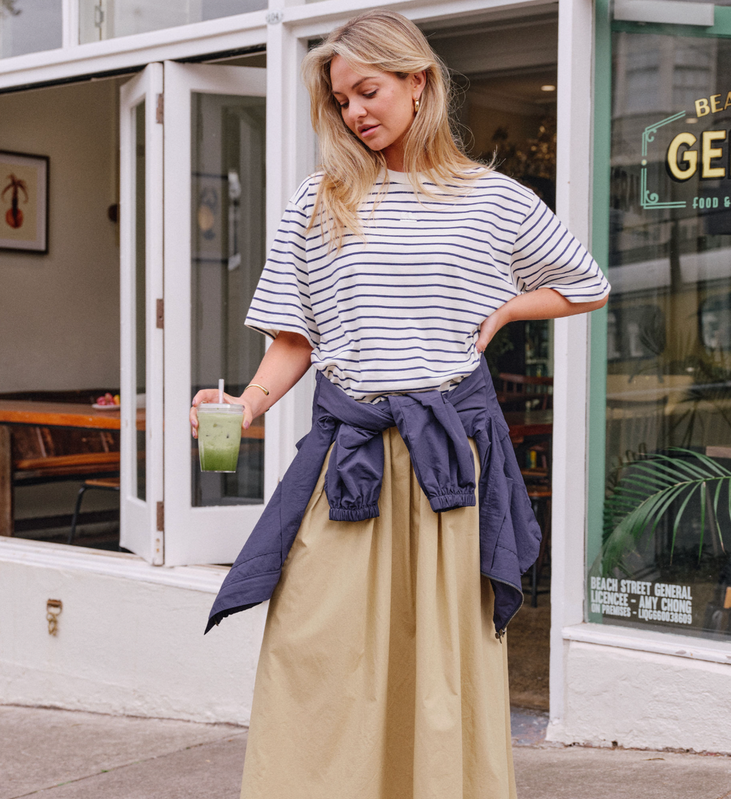 Ceres Life Florence Maxi Skirt Burnt Butter