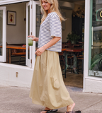 Ceres Life Florence Maxi Skirt Burnt Butter