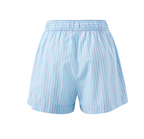 Ceres Life Mila Fresh Blue & Red Stripe Short