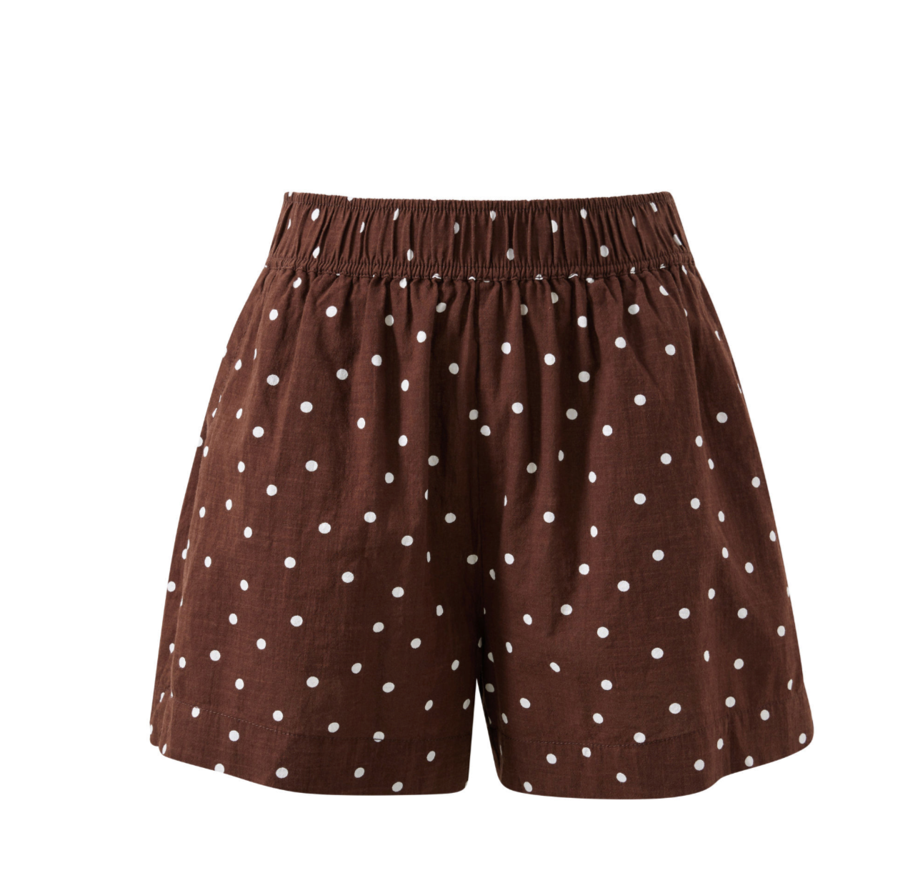 Ceres Life Mila Choc Scattered Spot Shorts