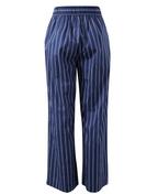 Ceres Life The Lounge Prussian Blue Stripe Pants