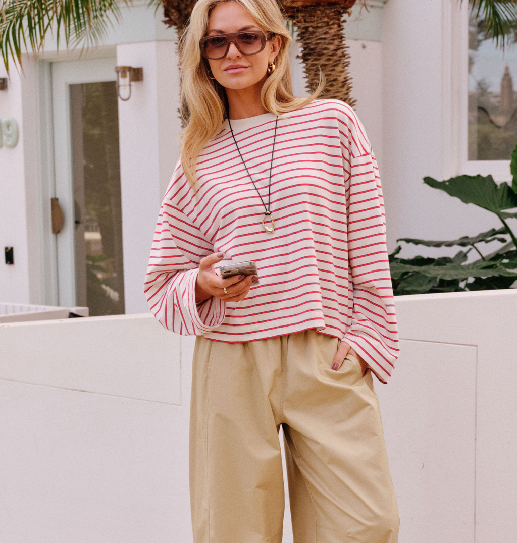 Ceres Life Burnt Butter Bella Barrel Pants