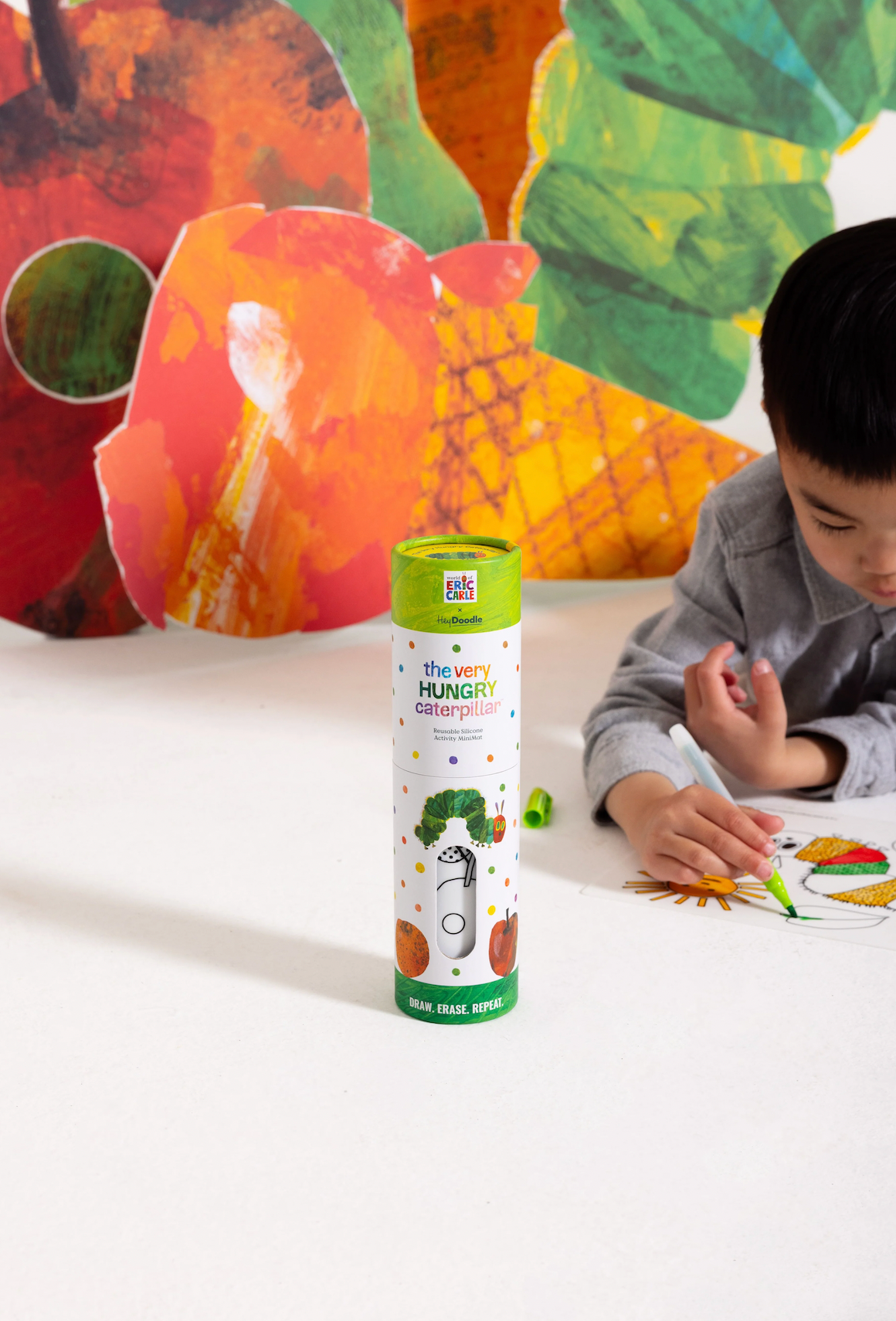 Hey Doodle The Very Hungry Caterpillar Mini Colouring & Doodle Mat