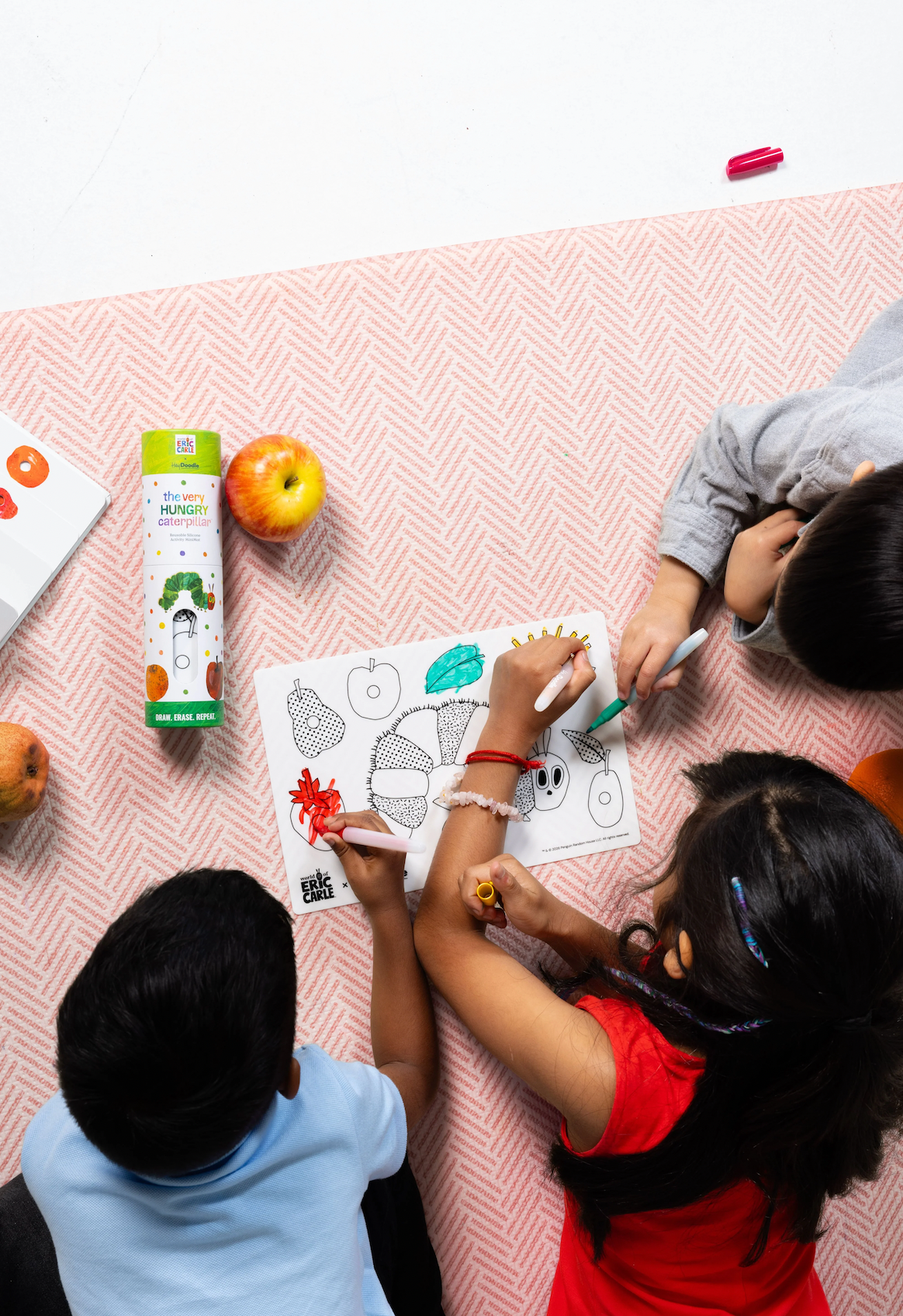 Hey Doodle The Very Hungry Caterpillar Mini Colouring & Doodle Mat