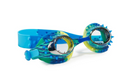 Bling2o Prehistoric Dino-Mite Blue Swim Goggles