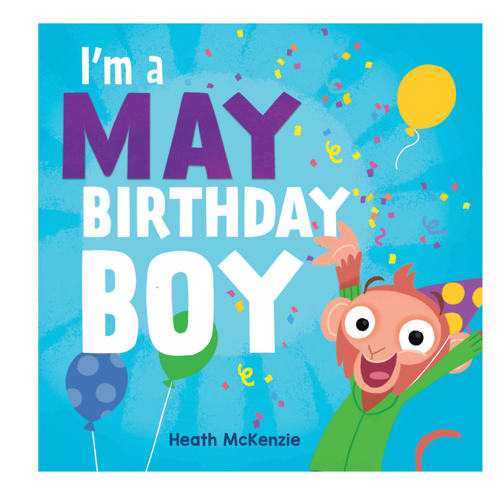 Lake Press I'm a (Month) Birthday Boy - Assorted