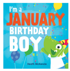 Lake Press I'm a (Month) Birthday Boy - Assorted