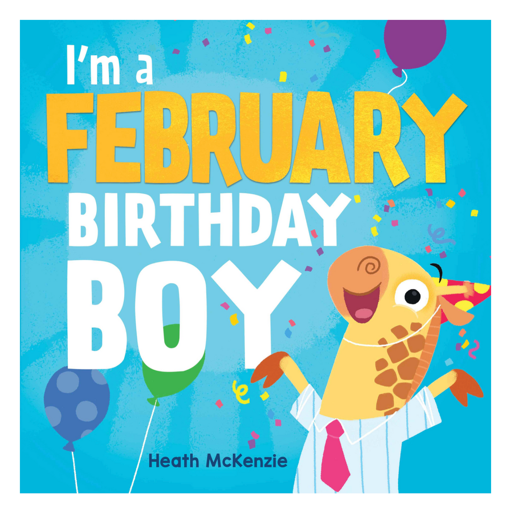 Lake Press I'm a (Month) Birthday Boy - Assorted