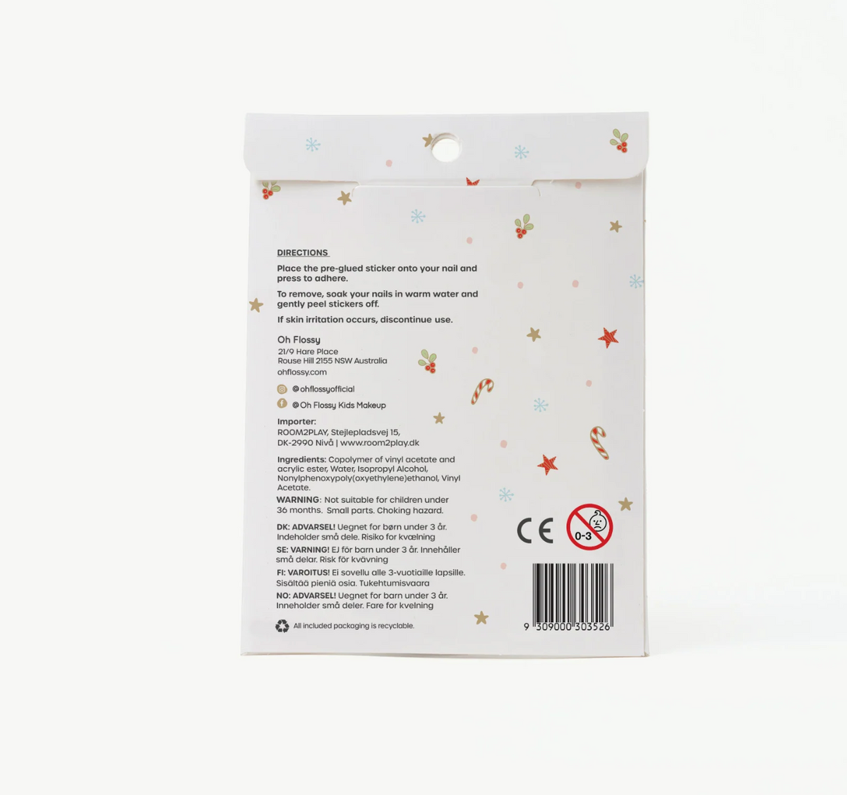 Oh Flossy Nail Stickers