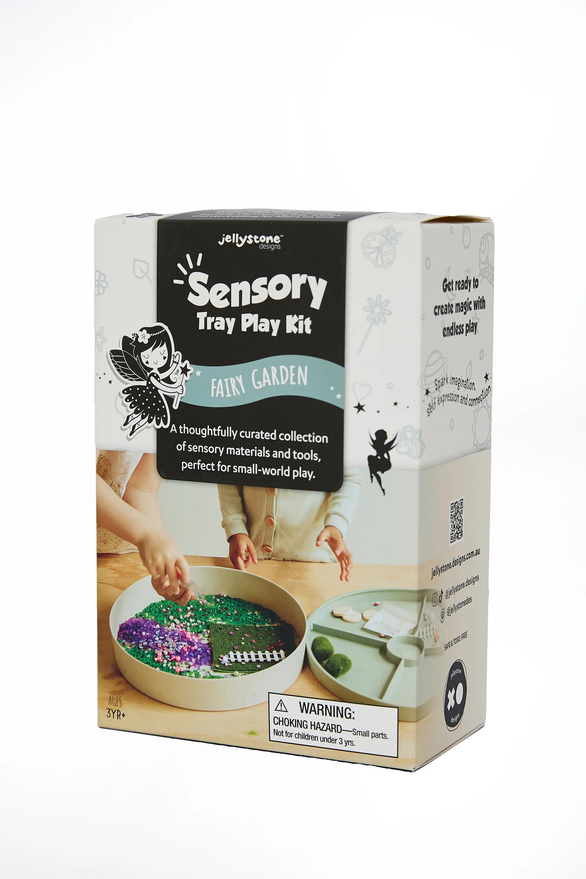 Jellystone- Sensory Tray Play Kit - Fairy Garden