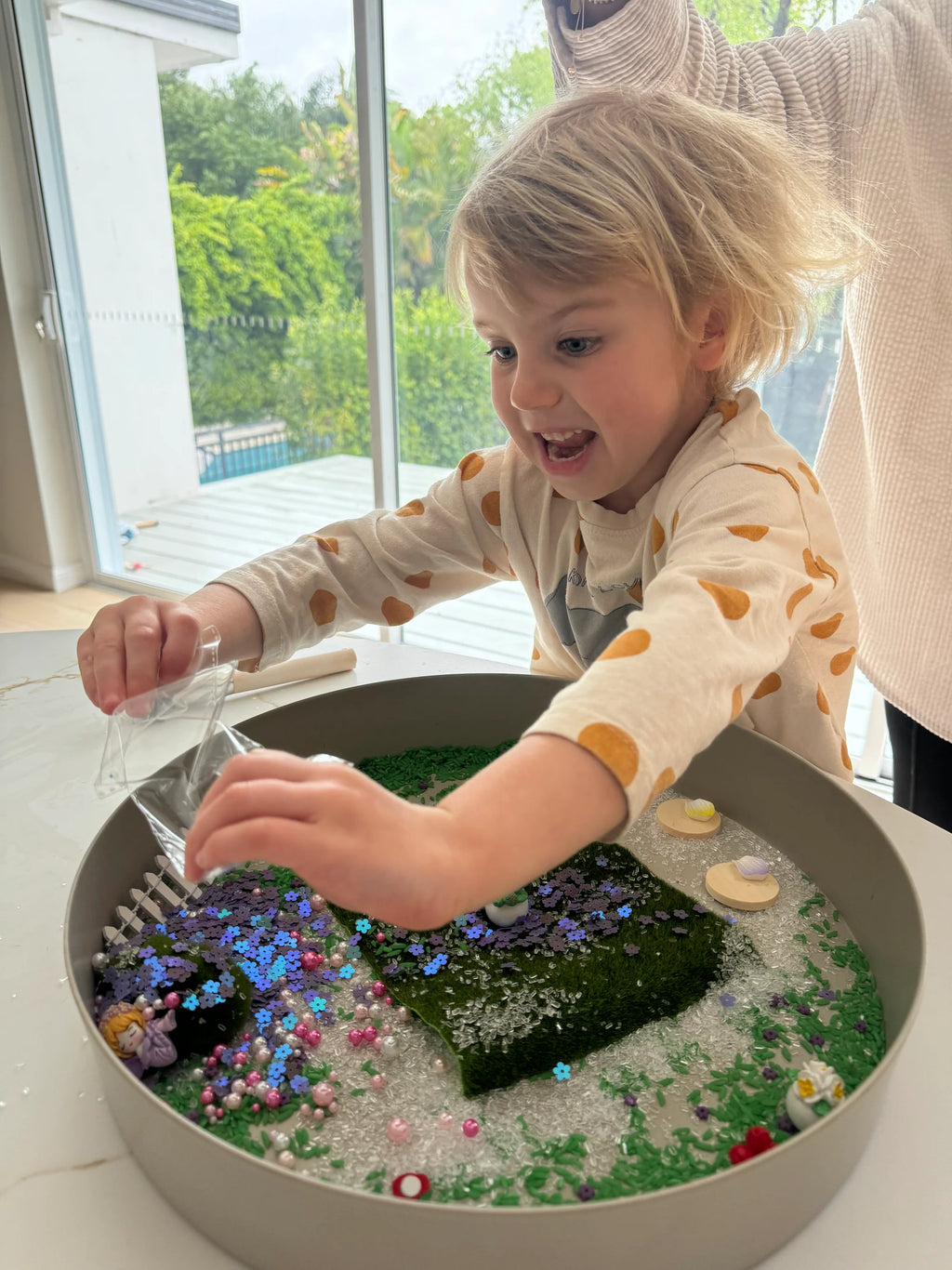 Jellystone- Sensory Tray Play Kit - Fairy Garden