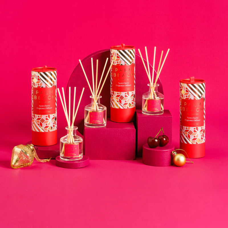 Palm Beach - Neon Cherry 50ml Mini Fragrance Diffuser