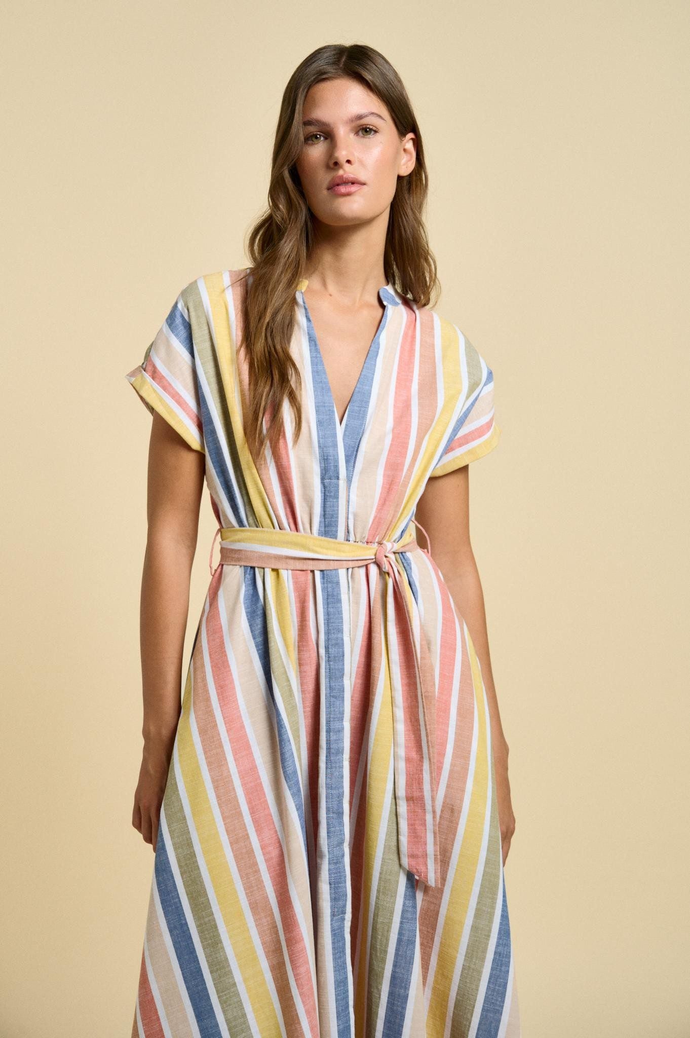 Little Lies Sofie Dress – Stripe