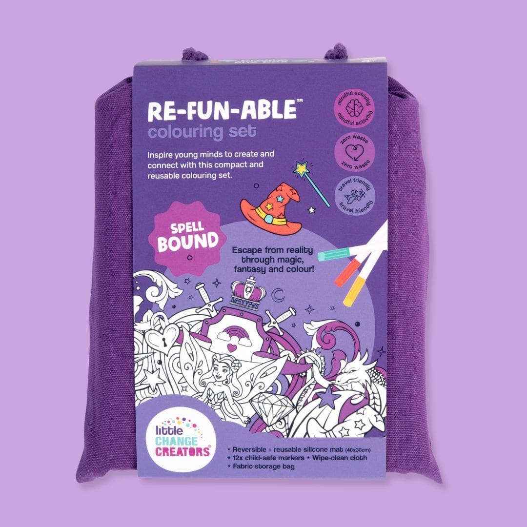 Little Change Creators RE-FUN-ABLE Colouring Set - Assorted