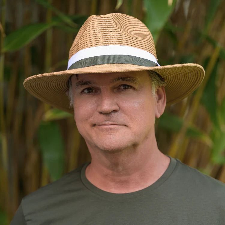 Sundaise Stevie Panama Olive/White