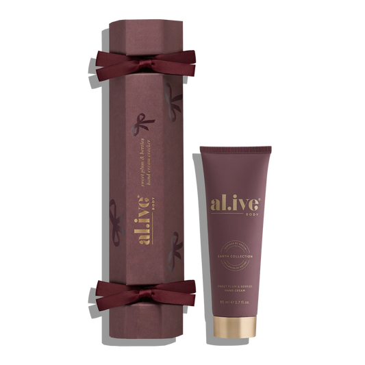 Al.ive Body hand cream cracker sweet plum & berries