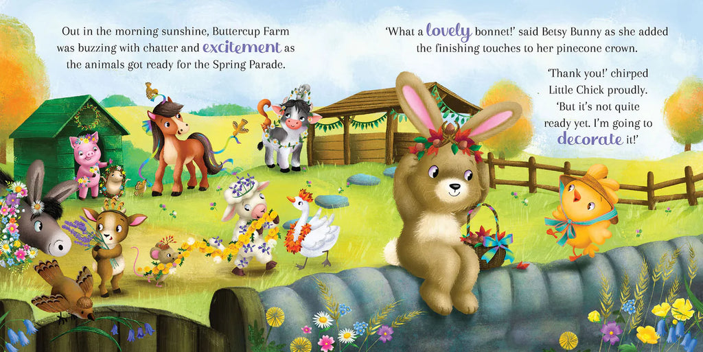 Lake Press Story Time - Padded Board Book - Little Chick’s Spring Bonnet