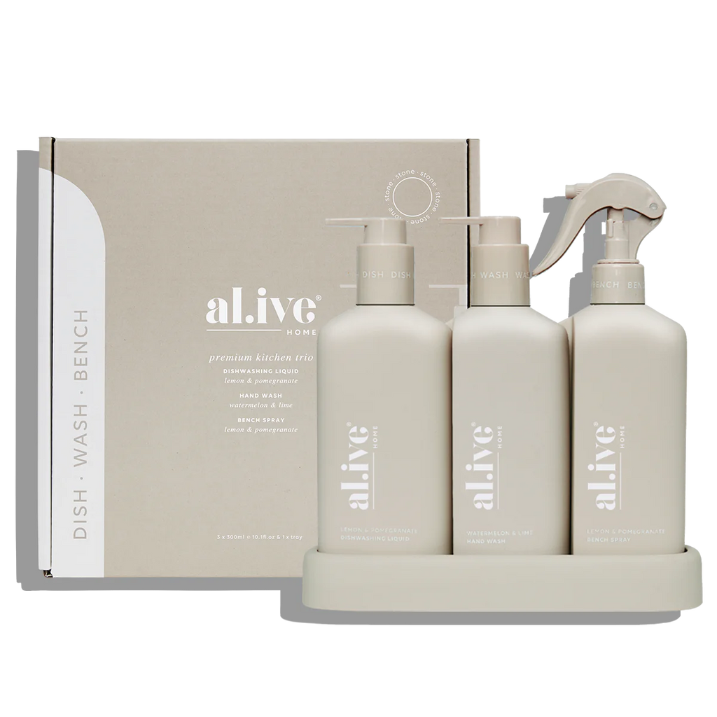 Al.ive Body Kitchen Trio - Lemon & Pomegranate + Watermelon & Lime