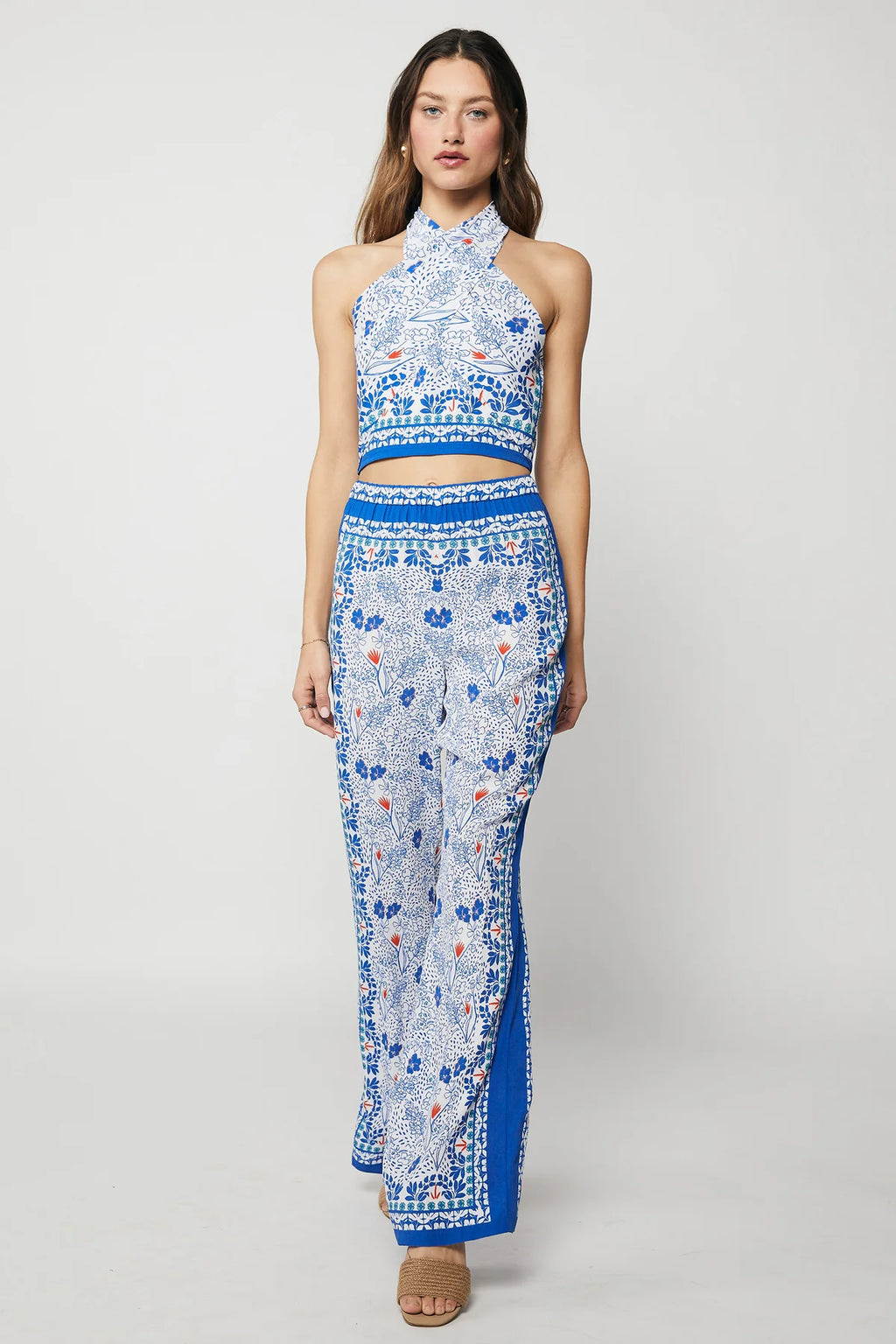 Rue Stiic Elyna Bell Pants - Tansy Scarf