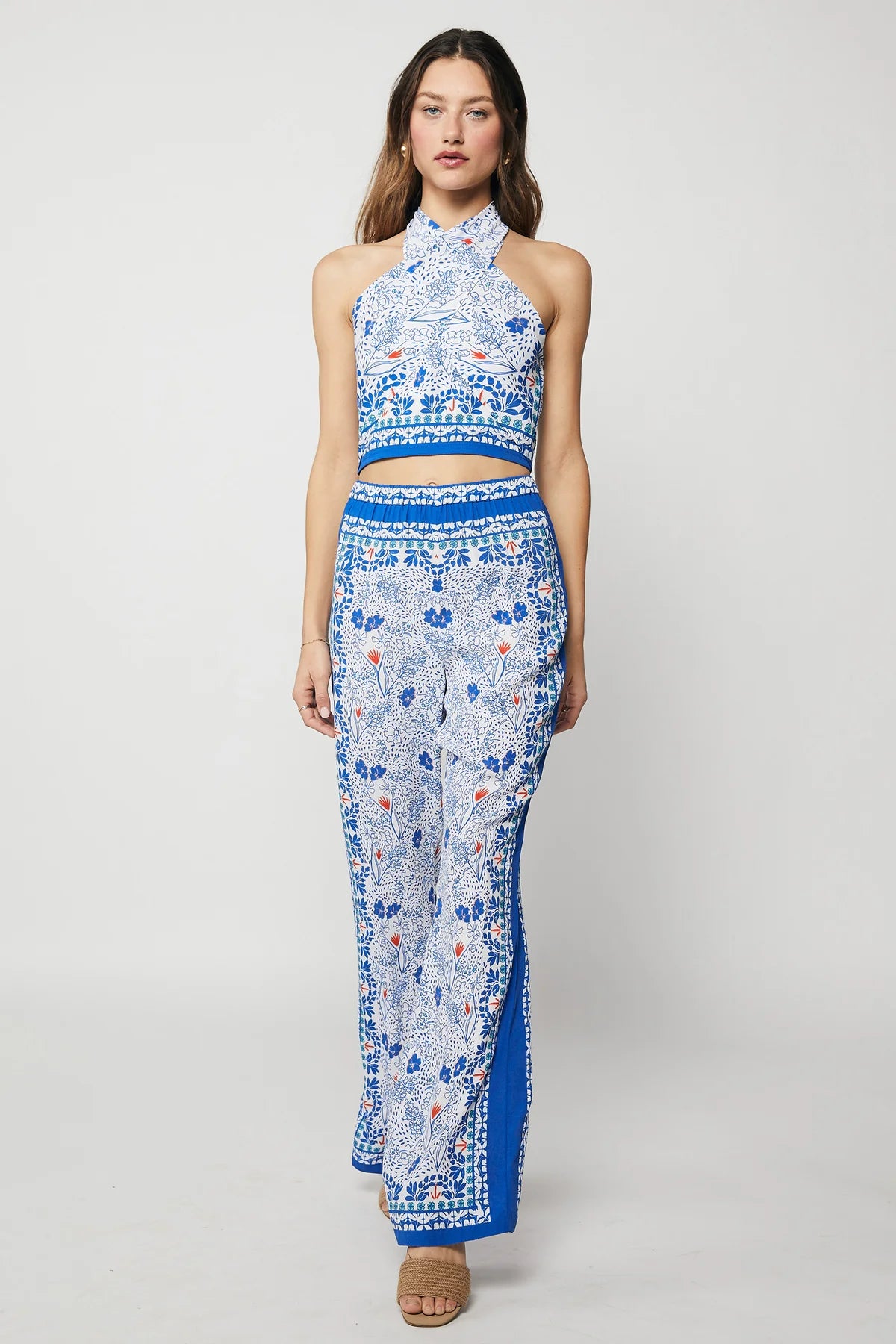 Rue Stiic Elyna Bell Pants - Tansy Scarf