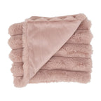 Annabel Trends Baby Throw - Ribbed Fur