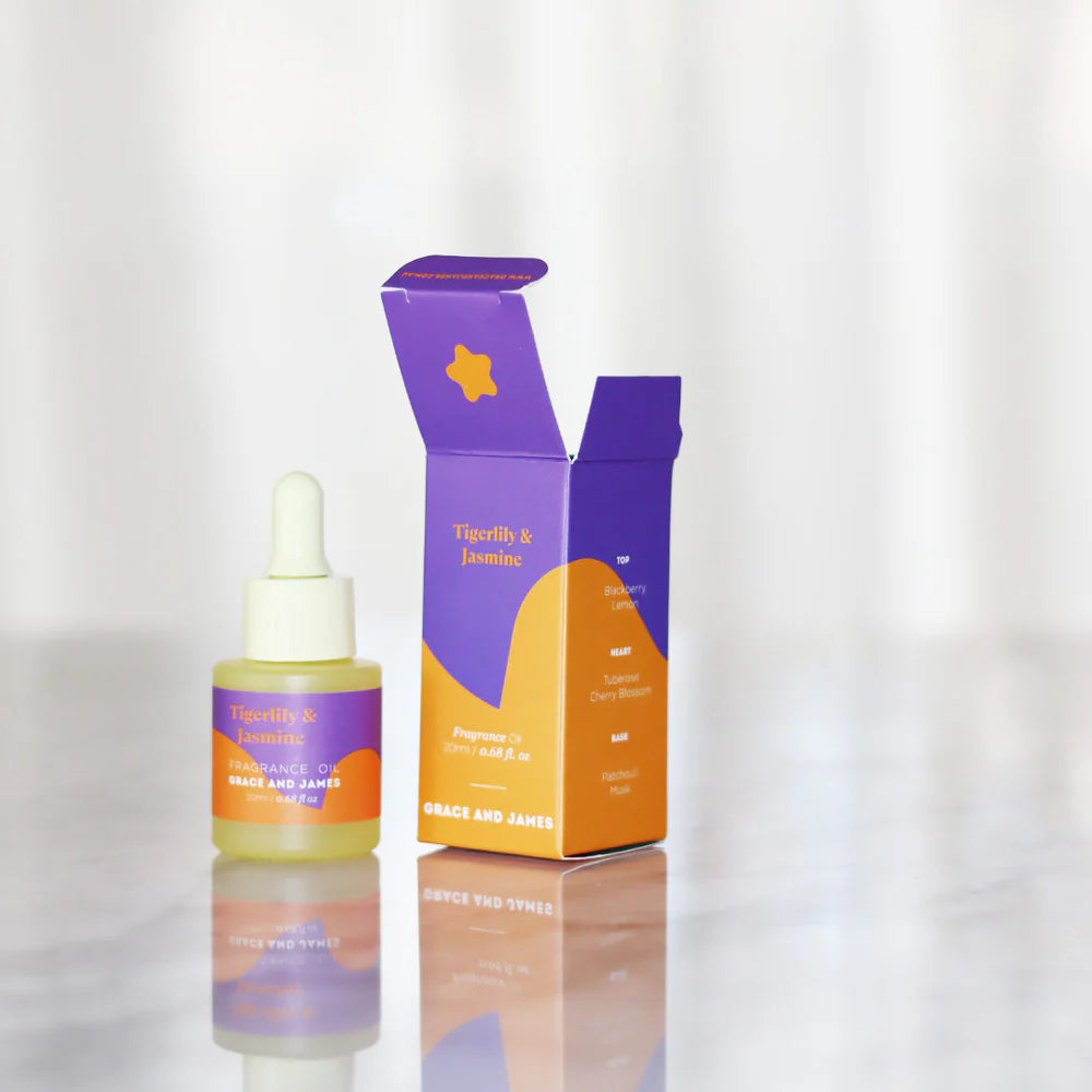 Grace and James Tigerlily & Jasmine - Felt Air Freshener