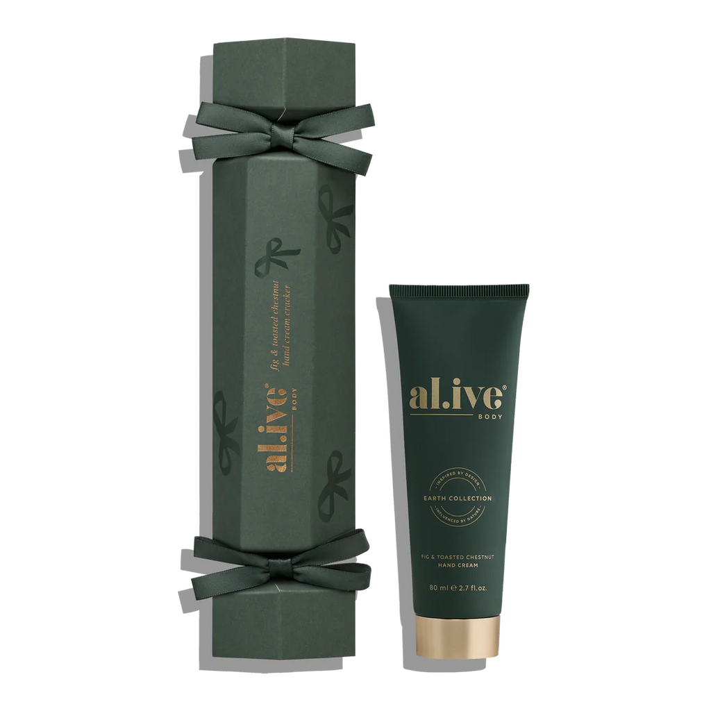 Al.ive Body hand cream cracker fig & toasted chestnut