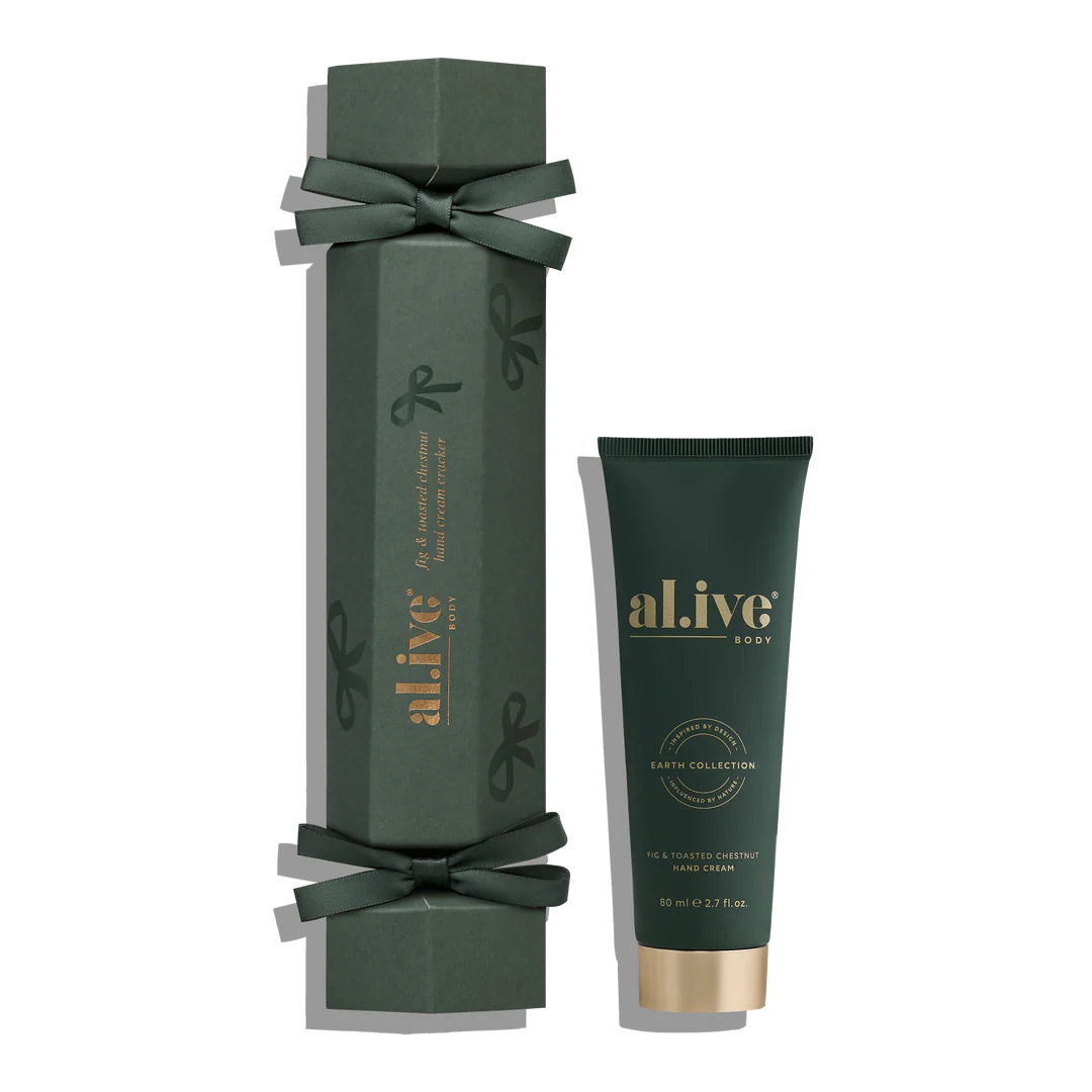 Al.ive Body hand cream cracker fig & toasted chestnut