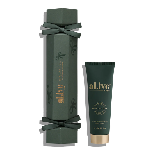 Al.ive Body hand cream cracker fig & toasted chestnut