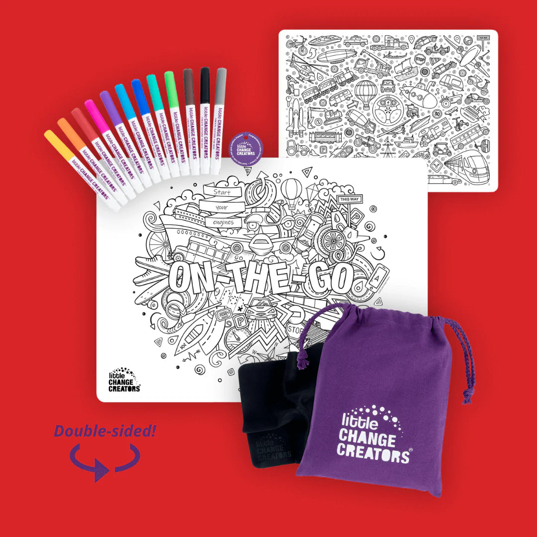 Little Change Creators RE-FUN-ABLE Colouring Set - Assorted