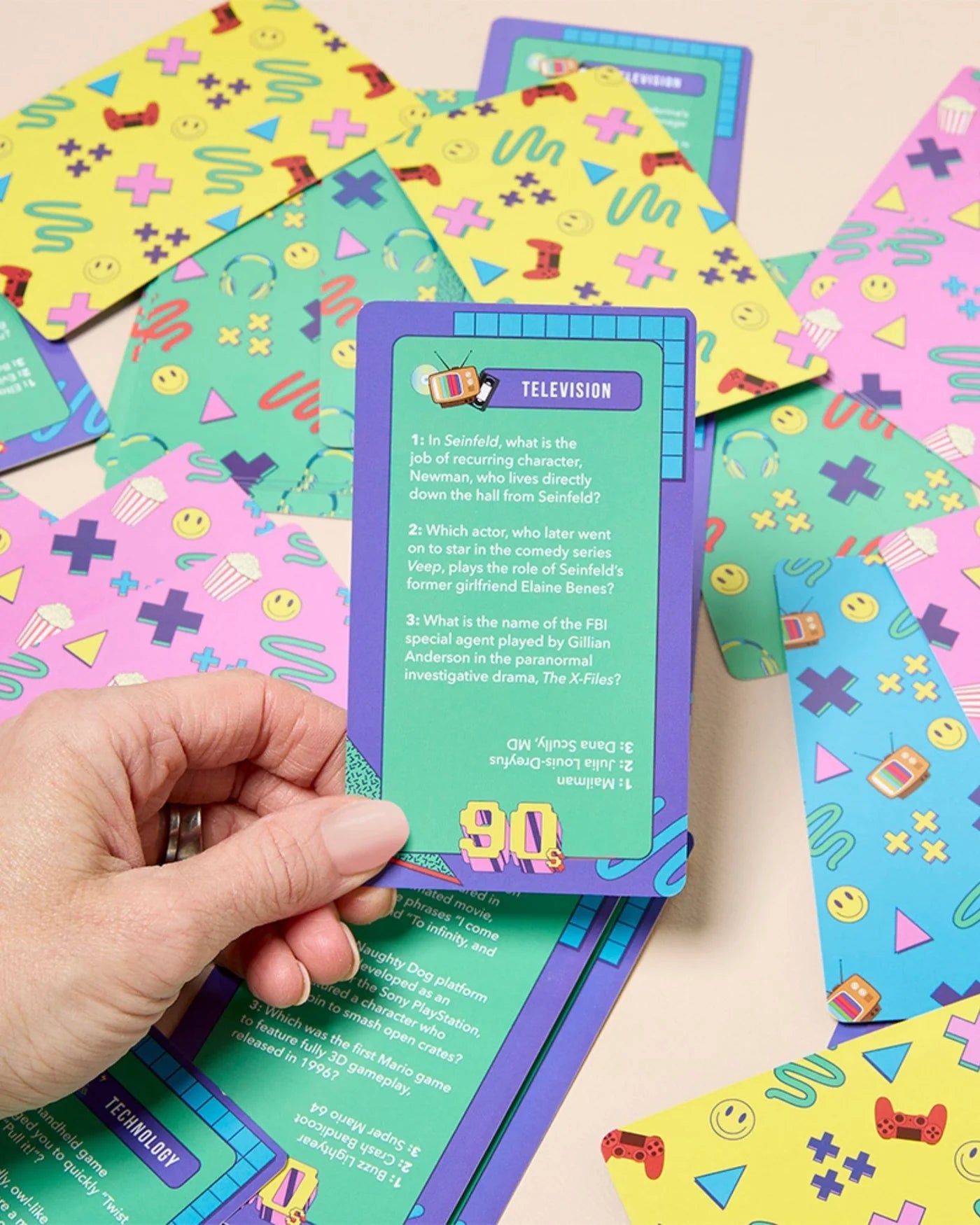 Journey Of Something 90's Trivia Cards