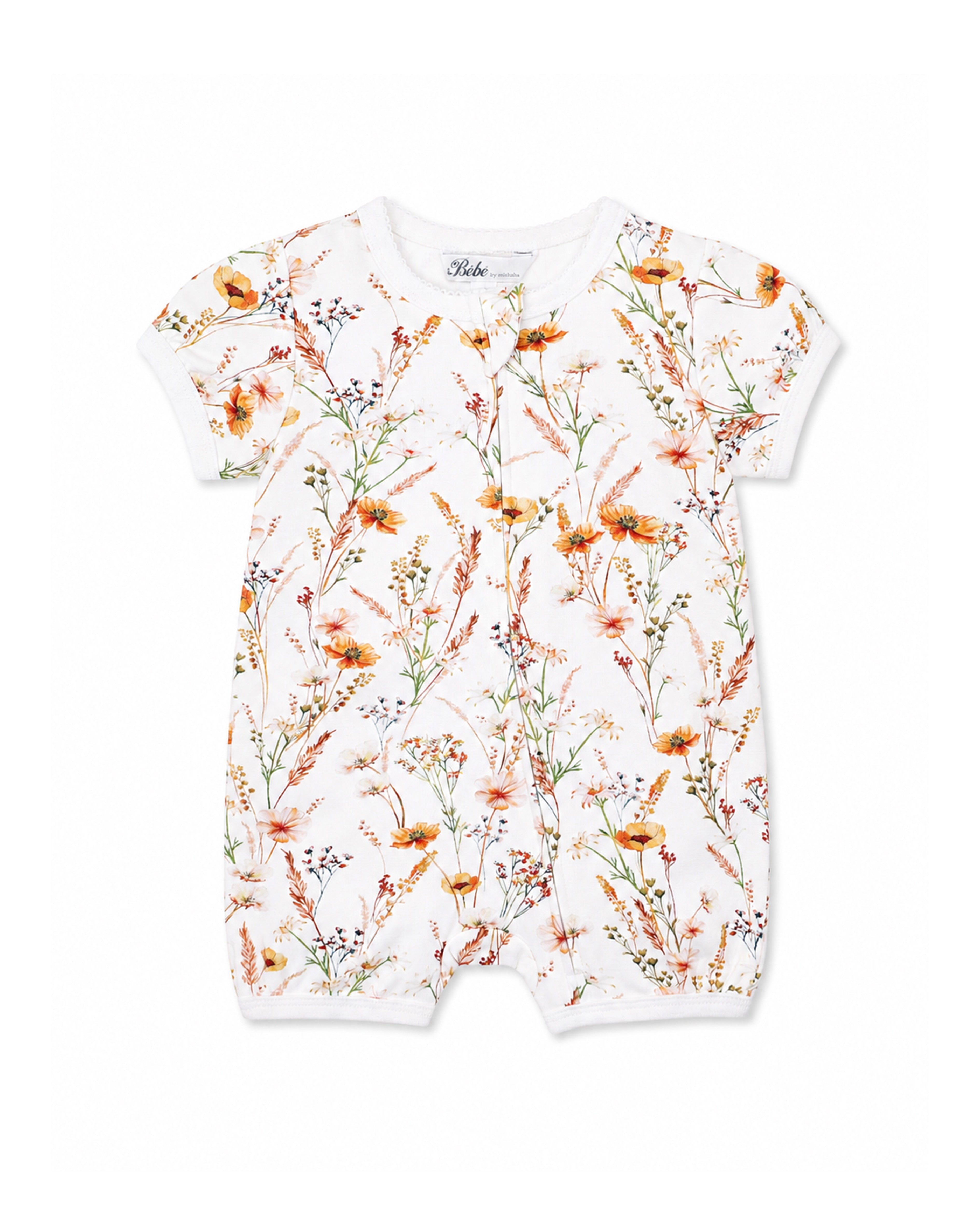 Bebe Taylor Organic Button Front Bodysuit