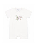 Bebe Taylor Organic Short Sleeve Koala Zip Romper