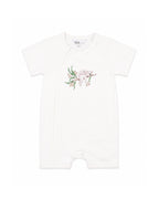 Bebe Taylor Organic Short Sleeve Koala Zip Romper