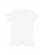Bebe Taylor Organic Short Sleeve Koala Zip Romper