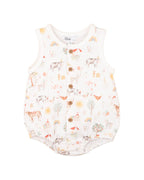 Bebe Scout Organic Button Up Bodysuit