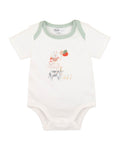 Bebe Scout Organic Animal Stack Bodysuit