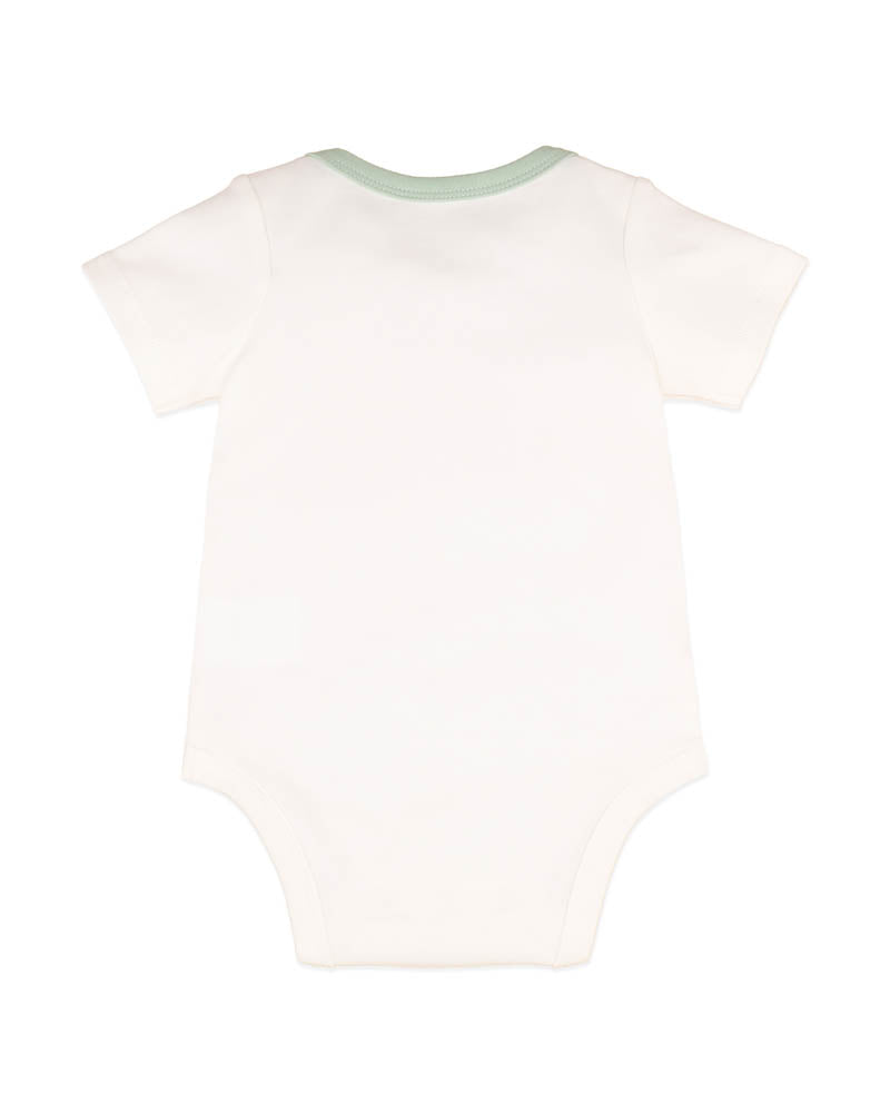 Bebe Scout Organic Animal Stack Bodysuit