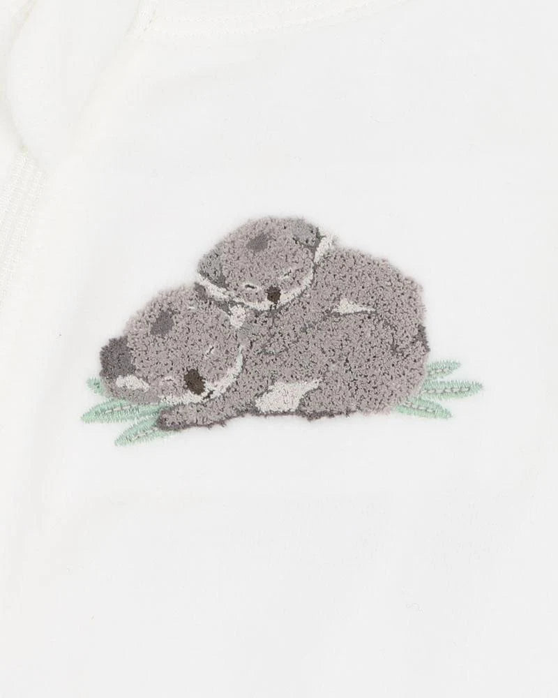 Bebe Bailey Koala Velour Onesie
