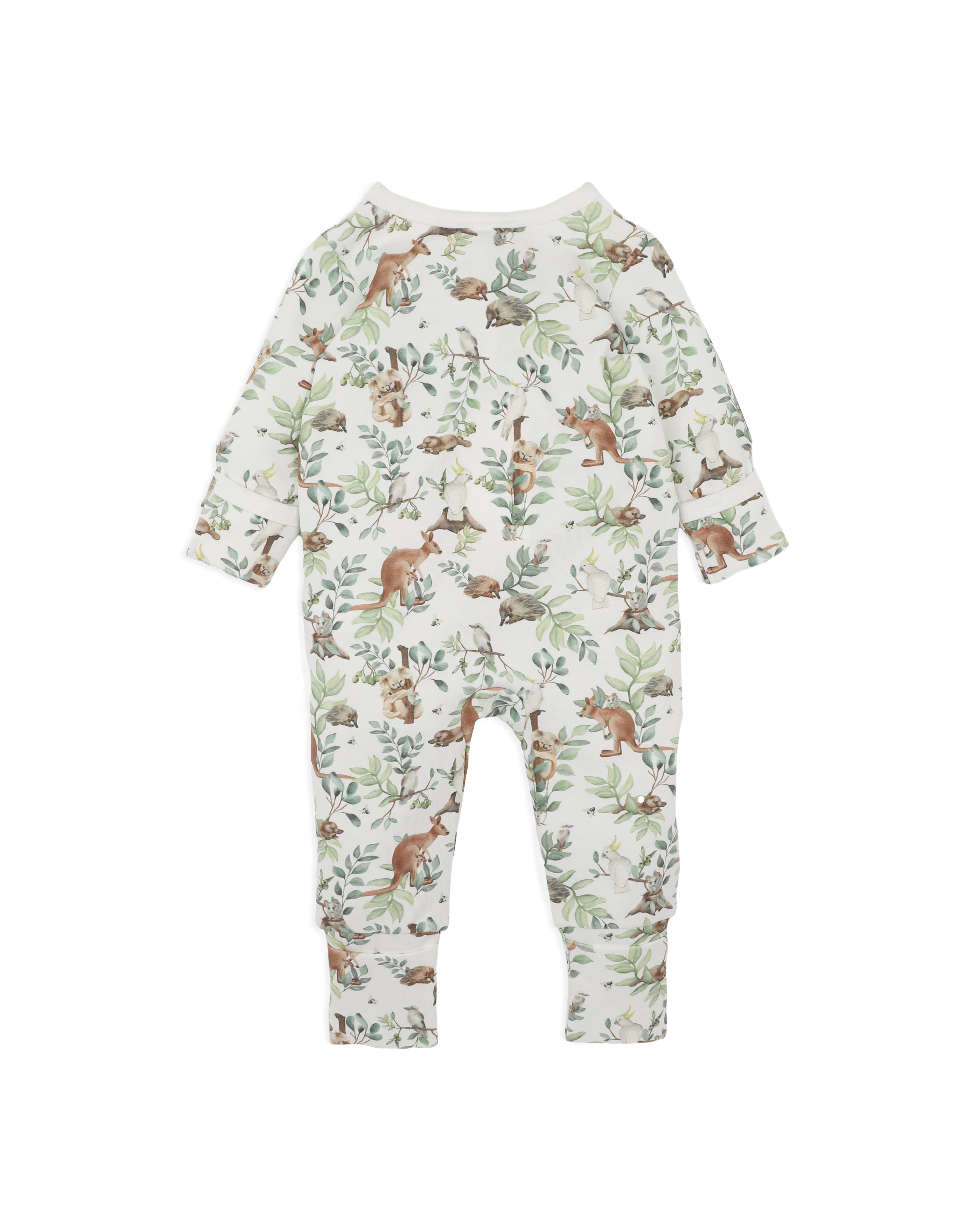 Bebe Charlie Organic LS Zipsuit