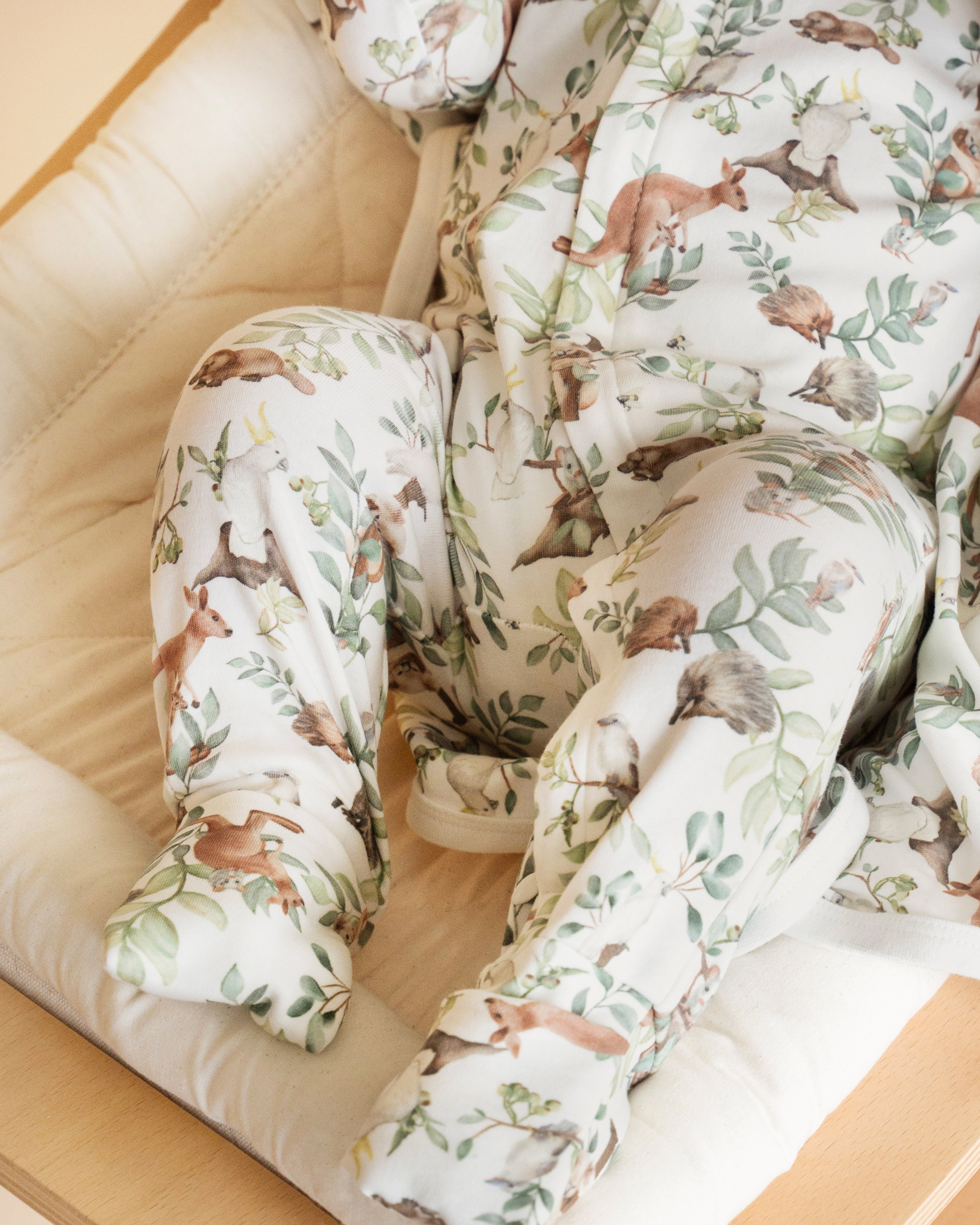 Bebe Charlie Organic LS Zipsuit