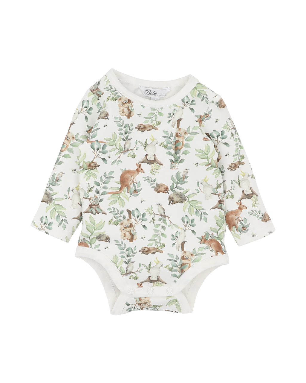 Bebe Charlie Organic LS Bodysuit