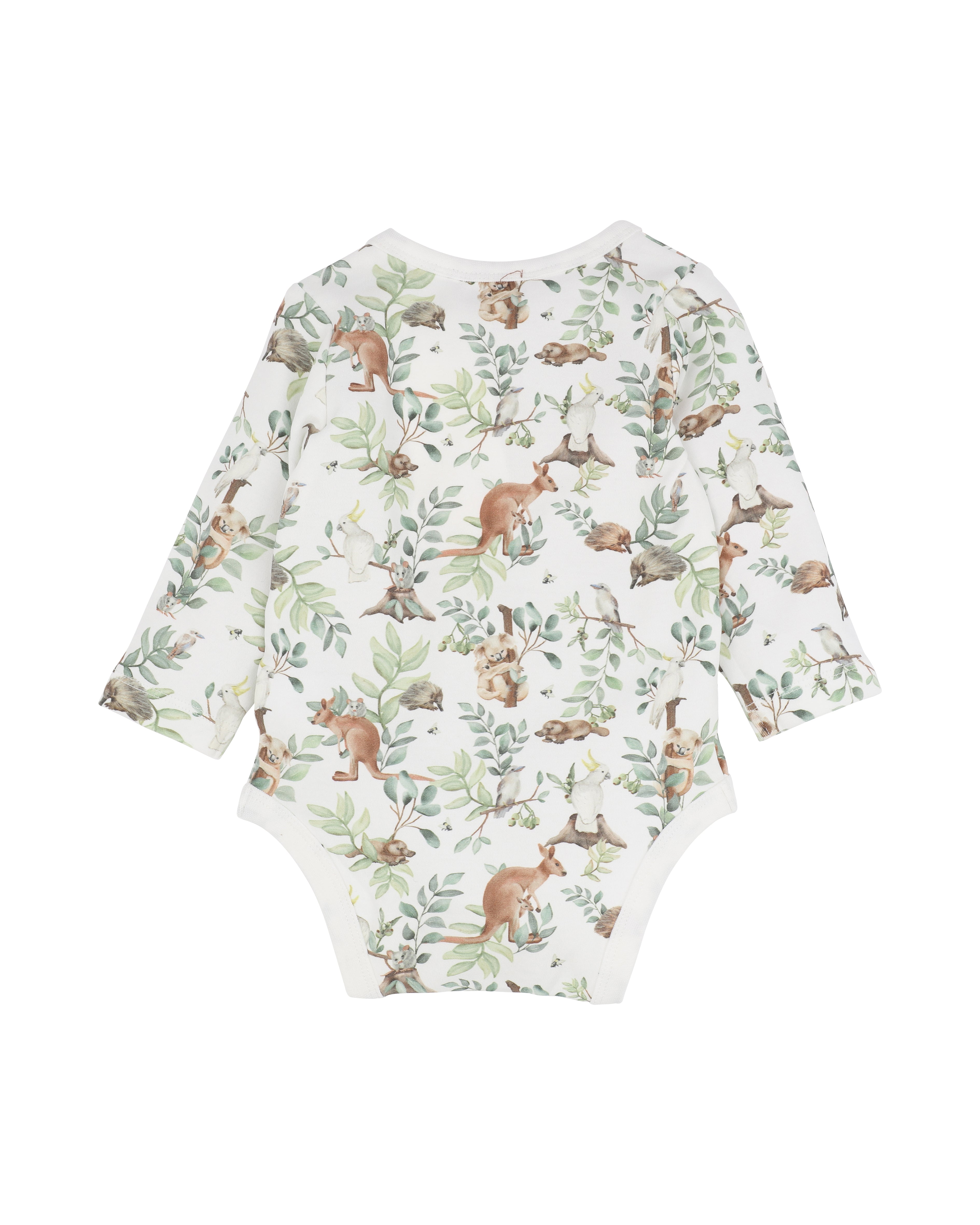 Bebe Charlie Organic LS Bodysuit