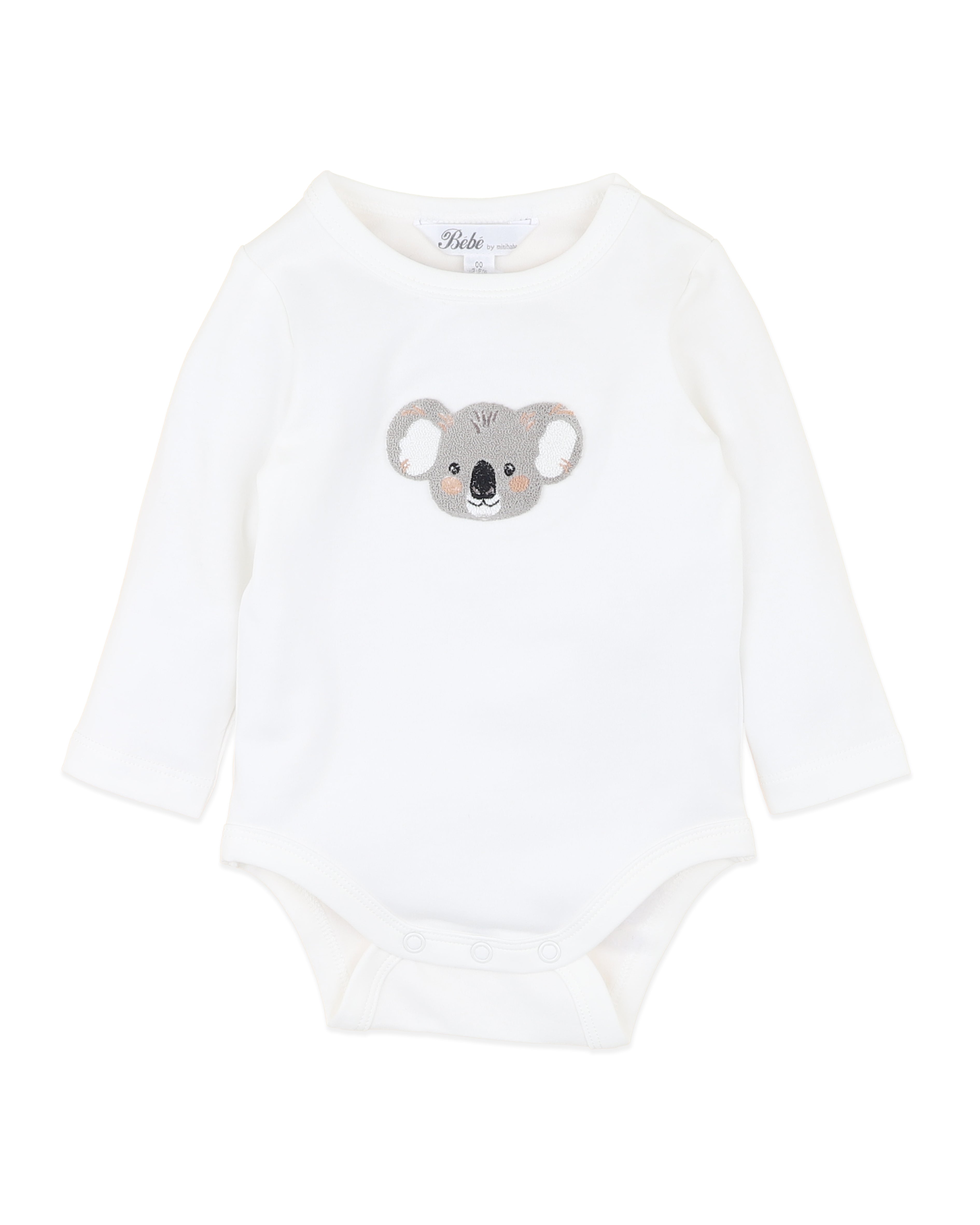 Bebe Charlie Koala Organic LS Bodysuit