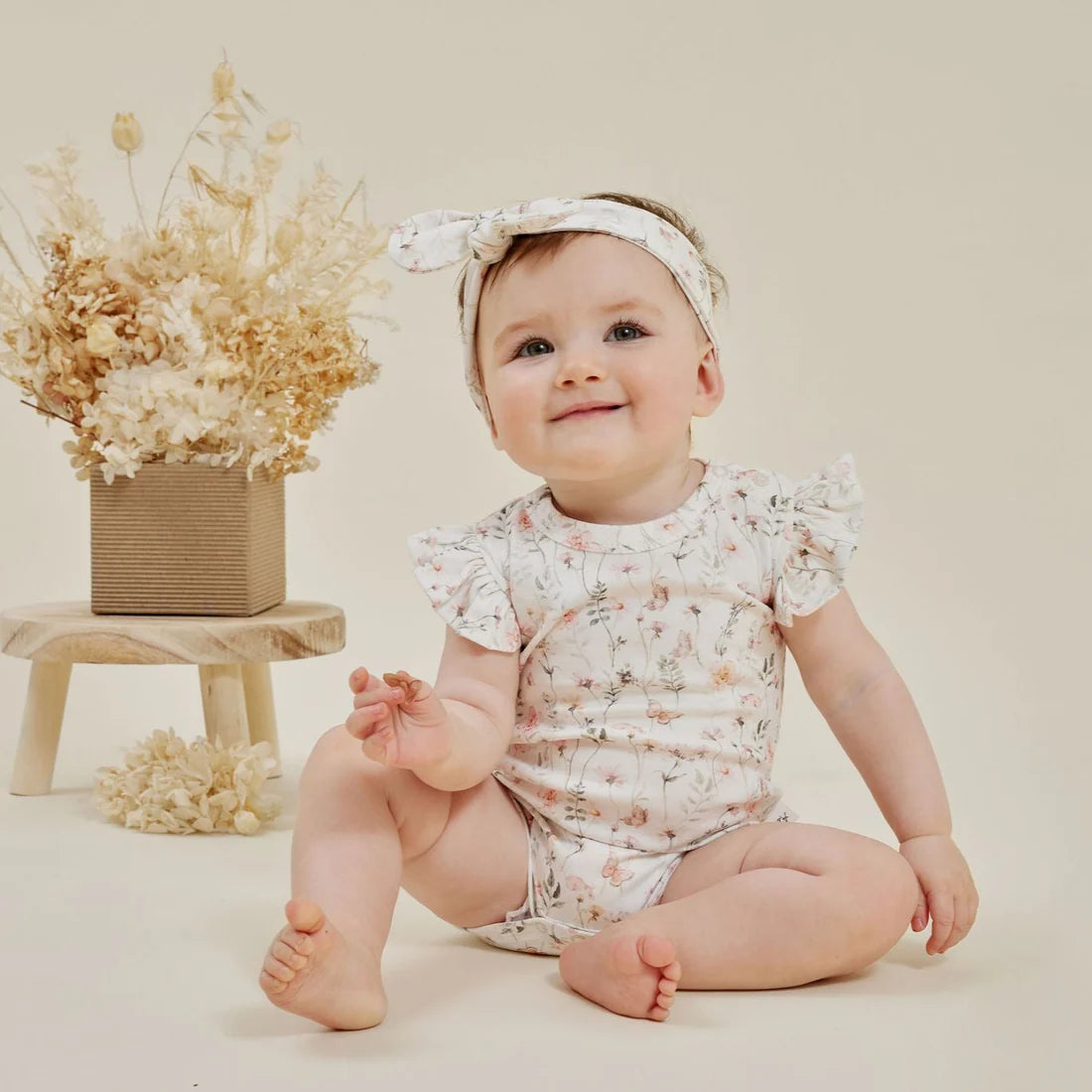 Aster & Oak - Secret Garden AOP Onesie